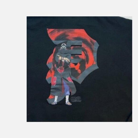 Primitive Skateboarding Naruto Shippuden Men's KAKUZU Hoodie Size XL Black New - Picture 11 of 13